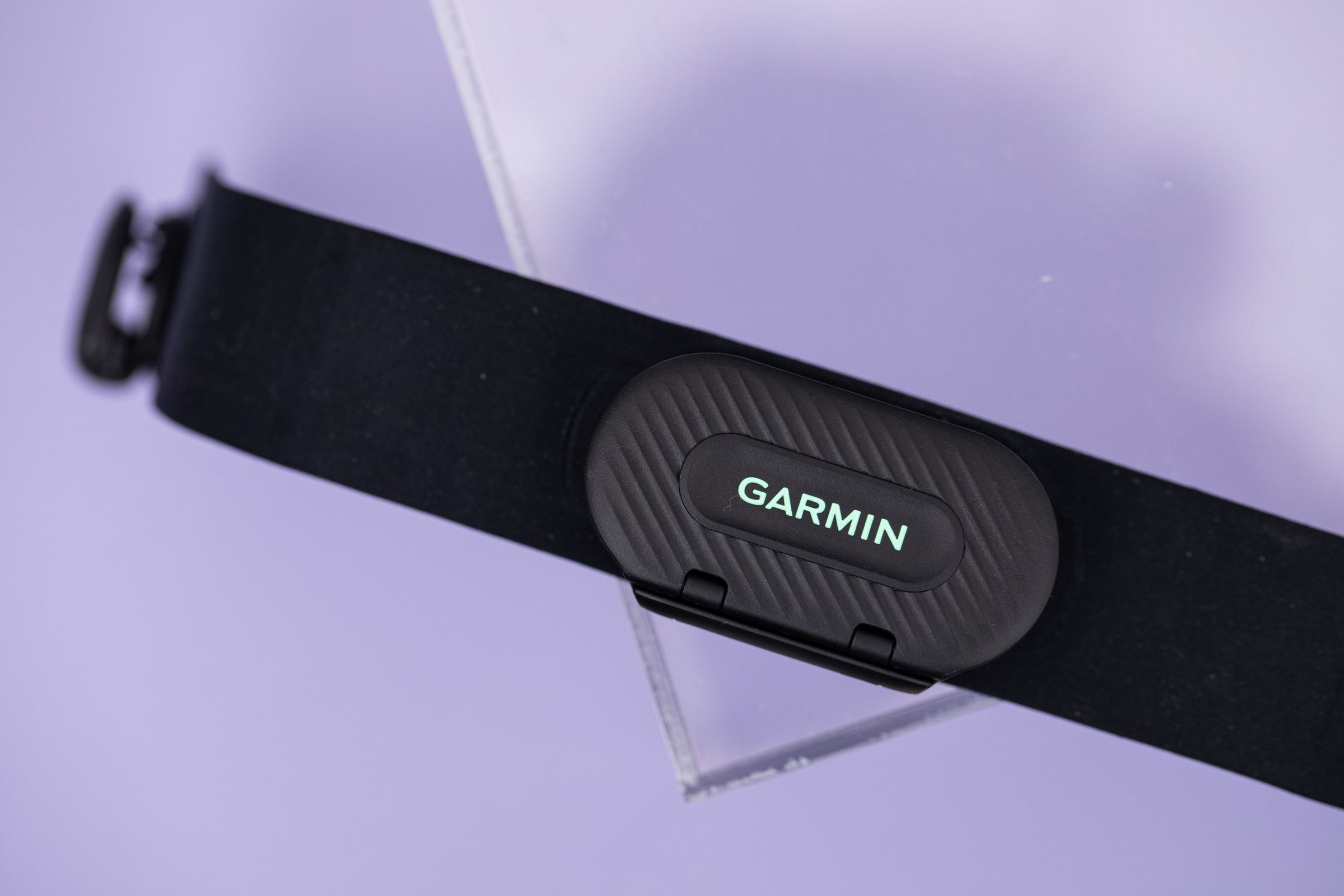 Close-up of the Garmin HRM-Fit