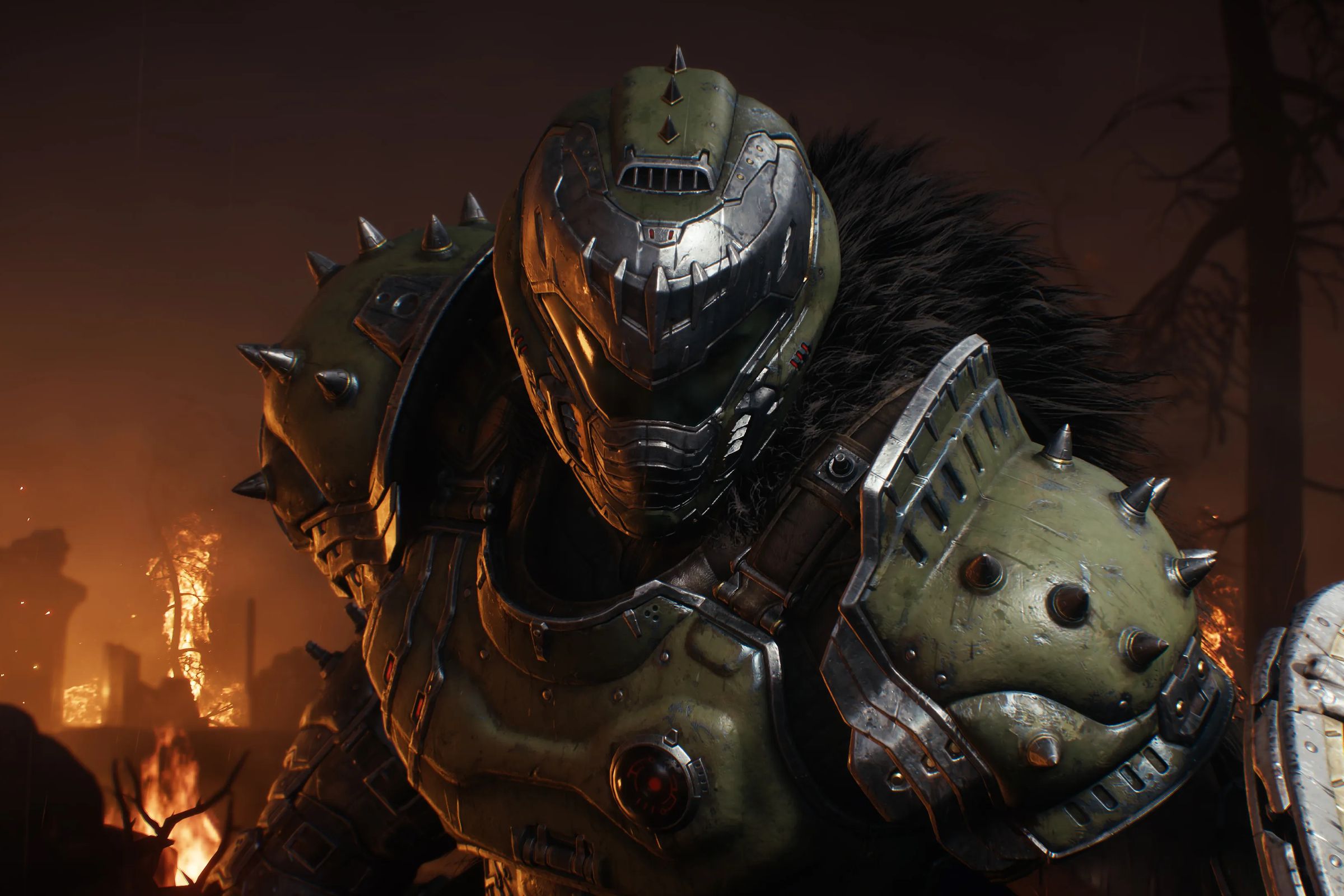 A screenshot from the video game Doom: The Dark Ages.