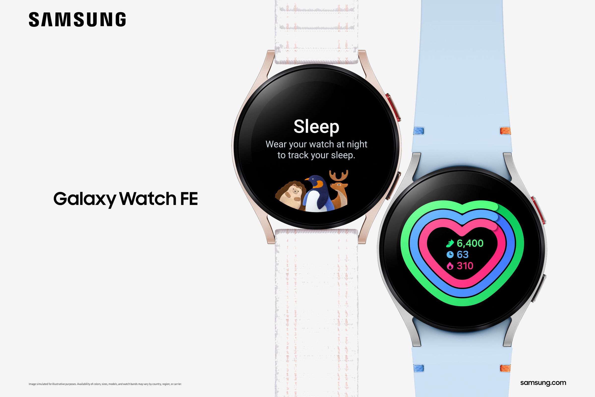 Renders of Galaxy Watch FE