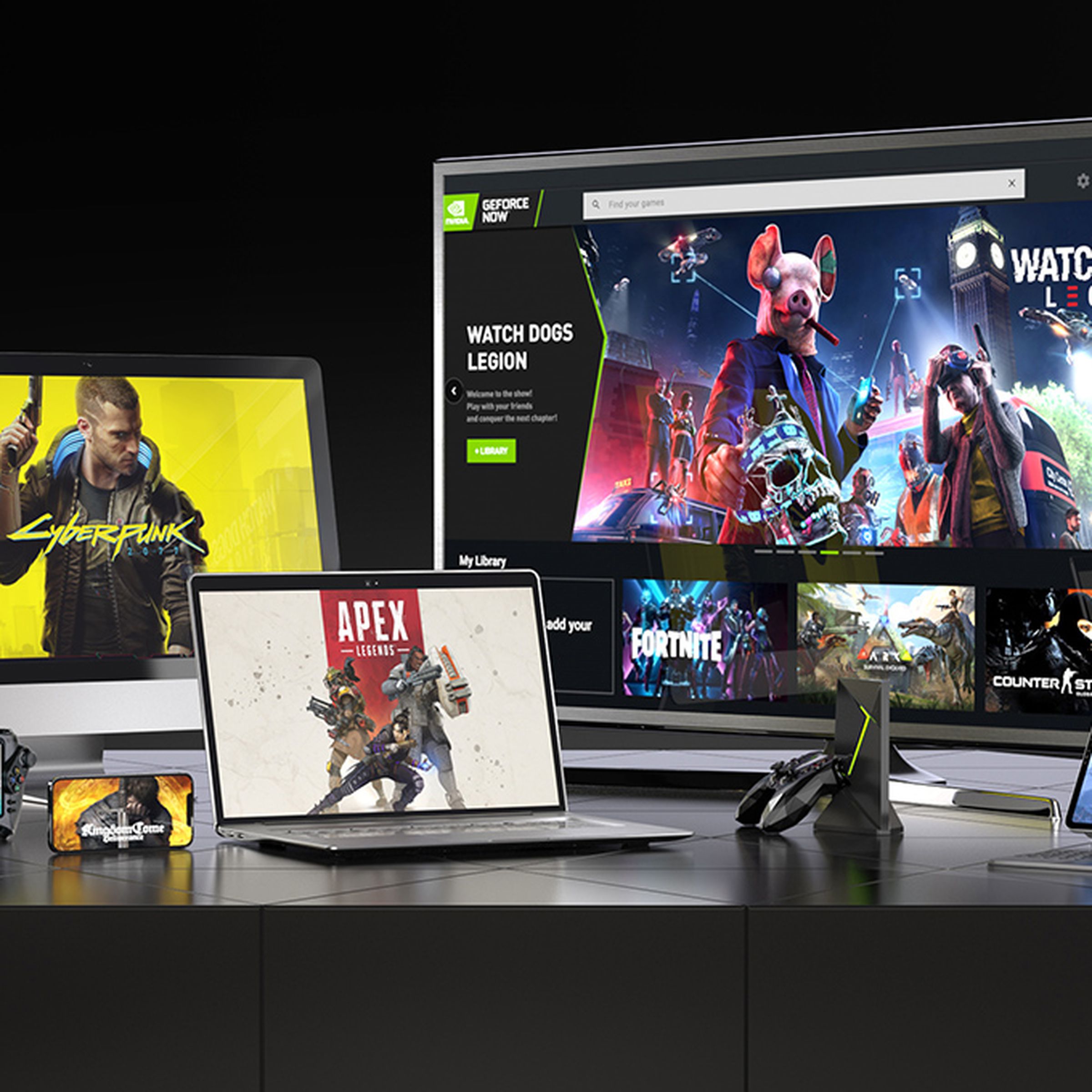 Nvidia’s GeForce Now is a cloud gaming platform that spans many devices.