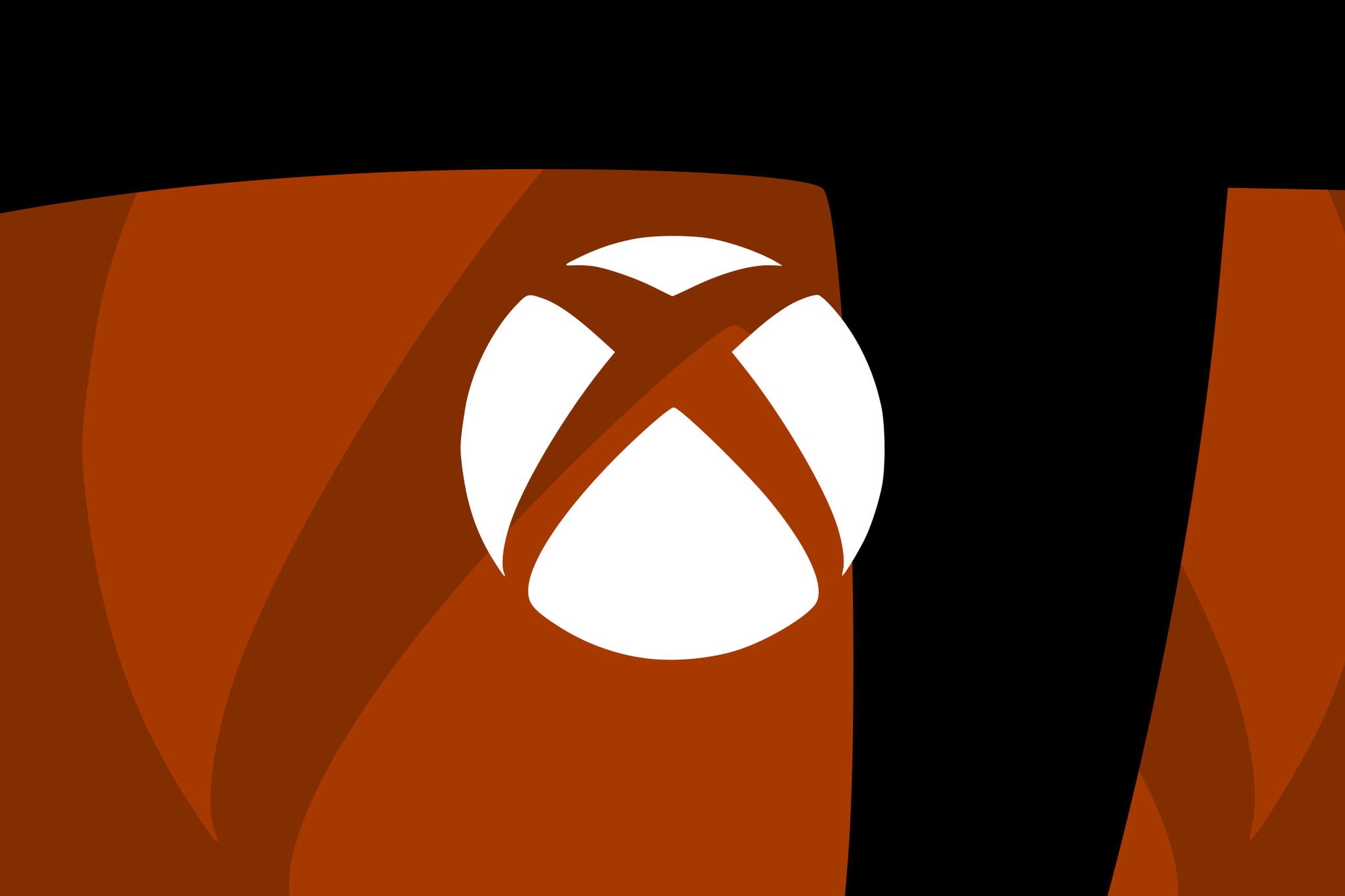 Vector illustration of the Xbox logo.