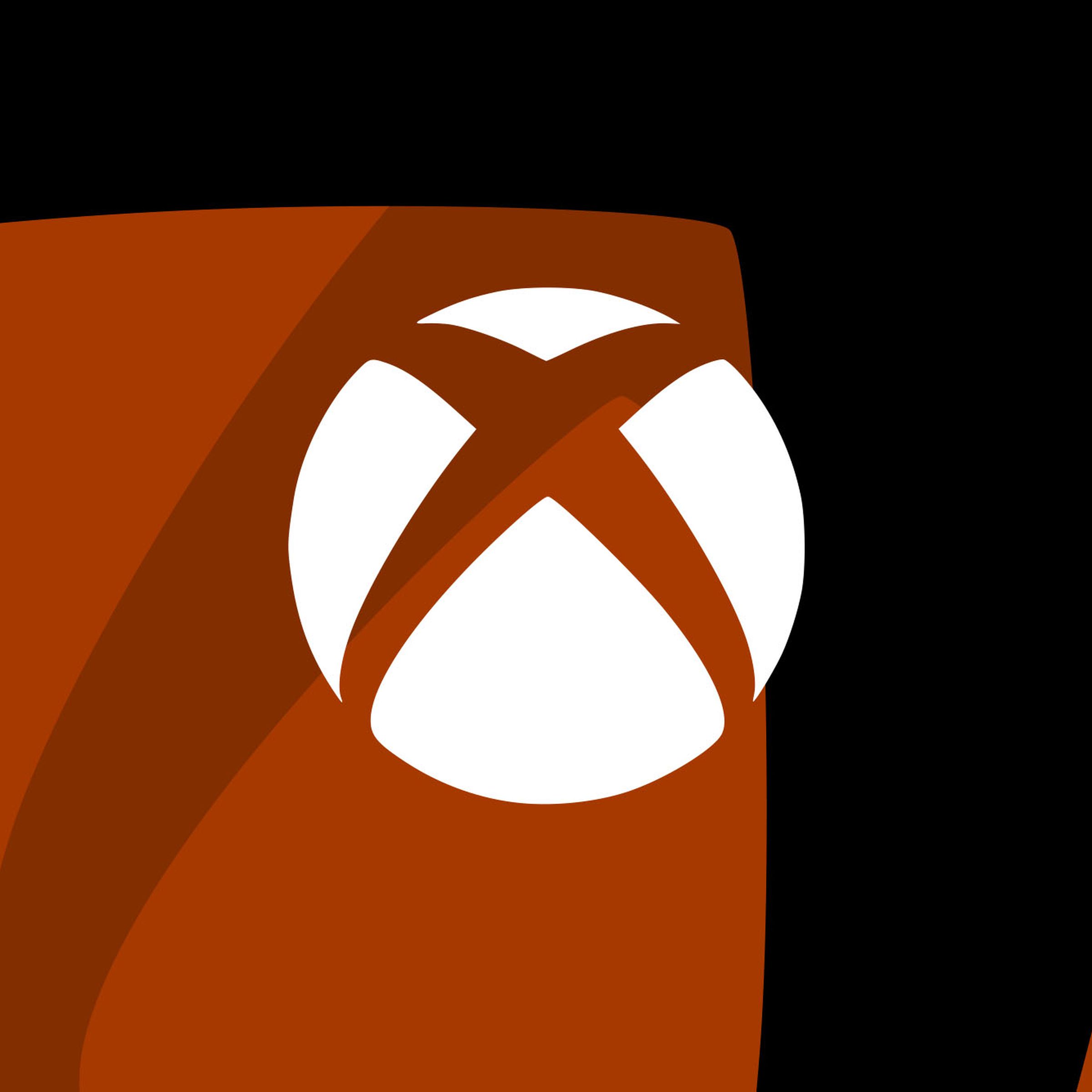 Vector illustration of the Xbox logo.