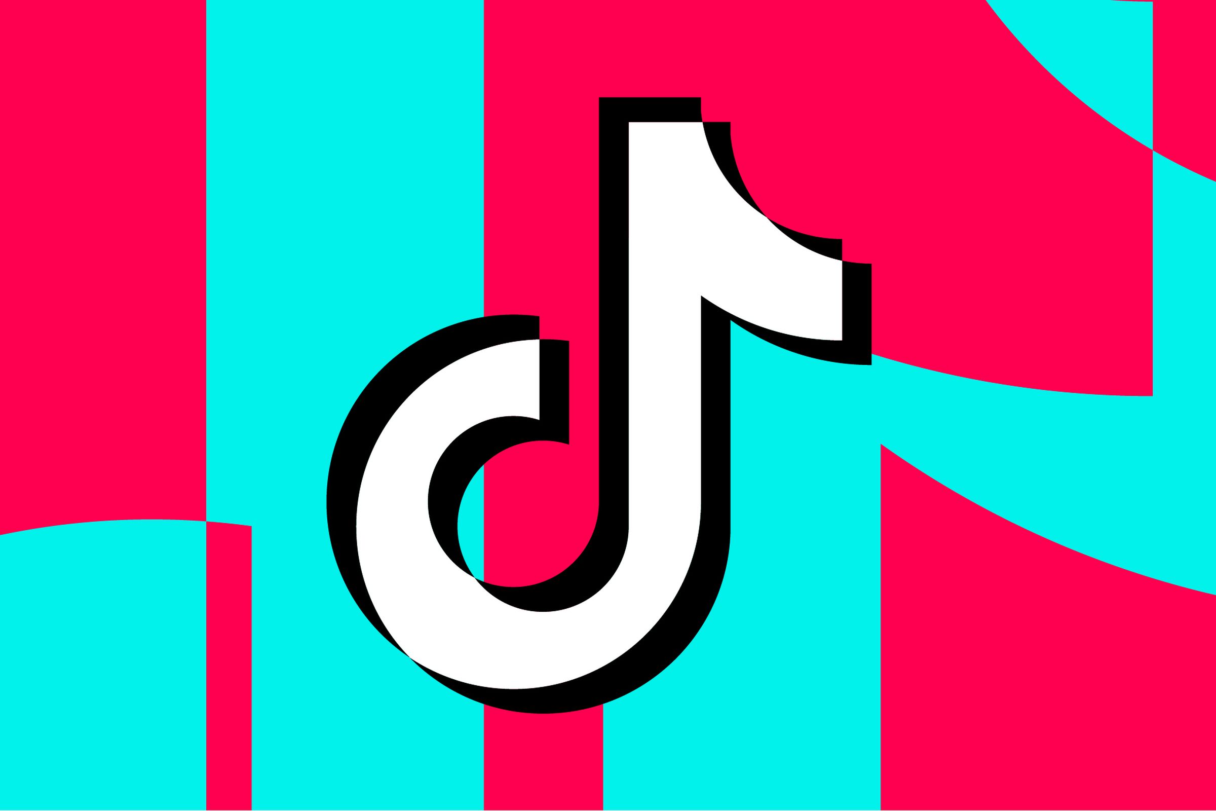 Vector art of the TikTok logo.