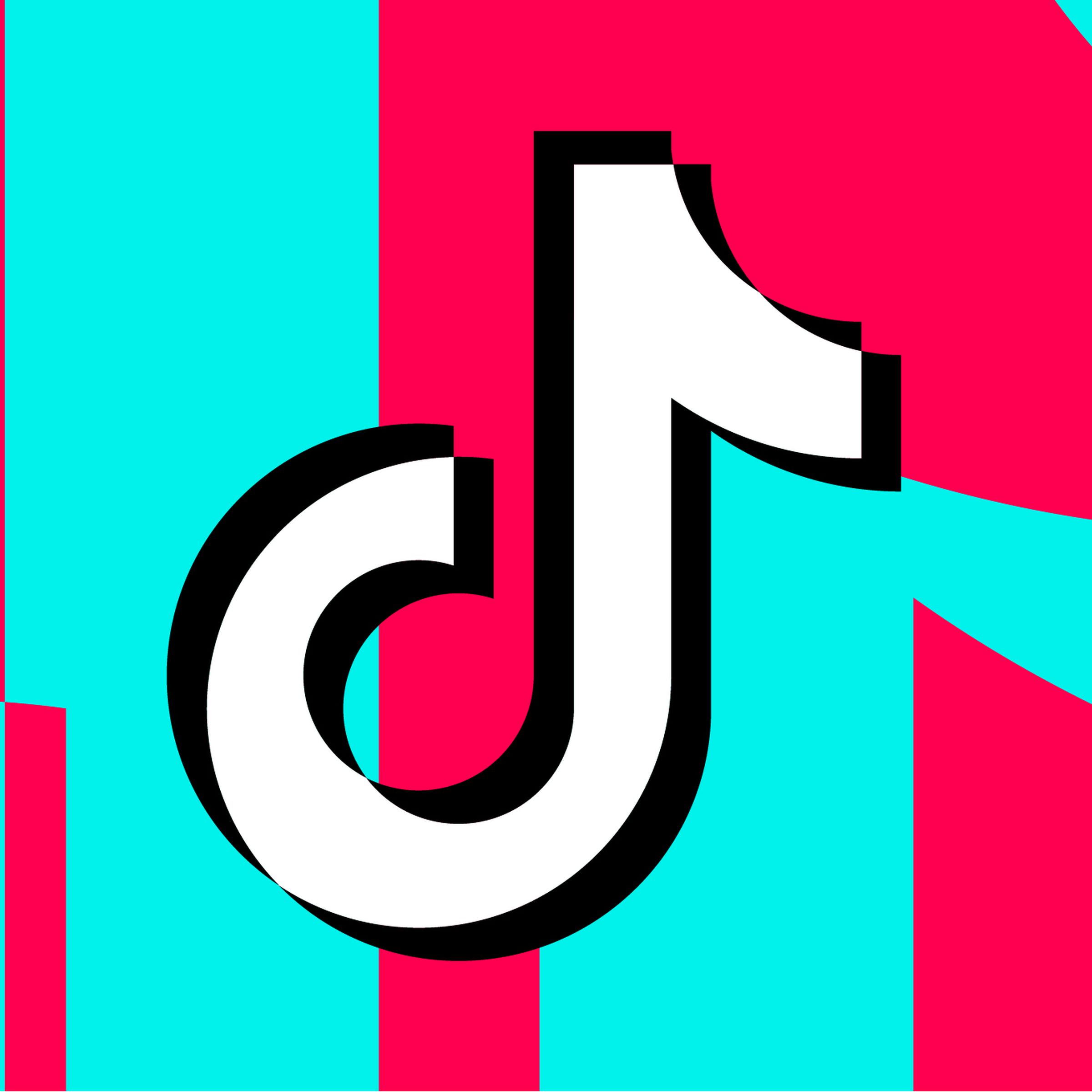 Vector art of the TikTok logo.